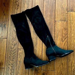 NWOT Black Steve Madden Over the Knee Boots